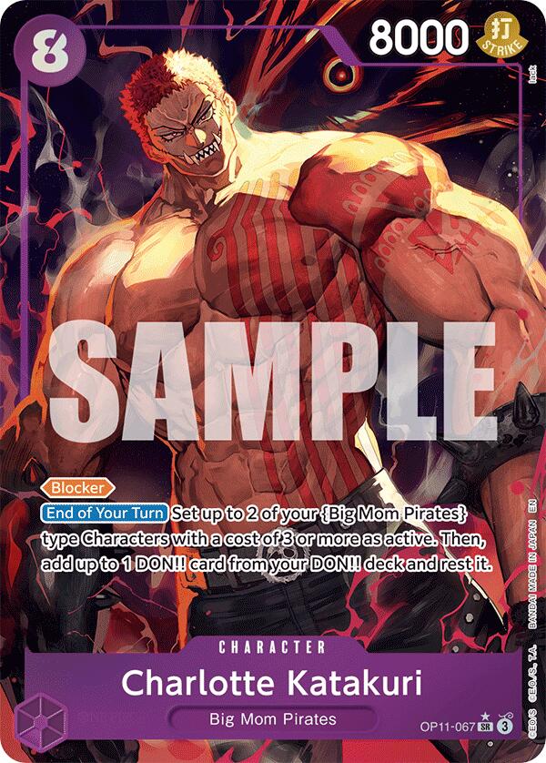 Charlotte Katakuri (067) (Alternate Art) [A Fist of Divine Speed] | Fandemonia Ltd