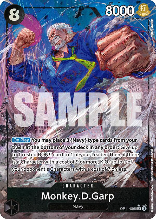 Monkey.D.Garp (Alternate Art) [A Fist of Divine Speed] | Fandemonia Ltd