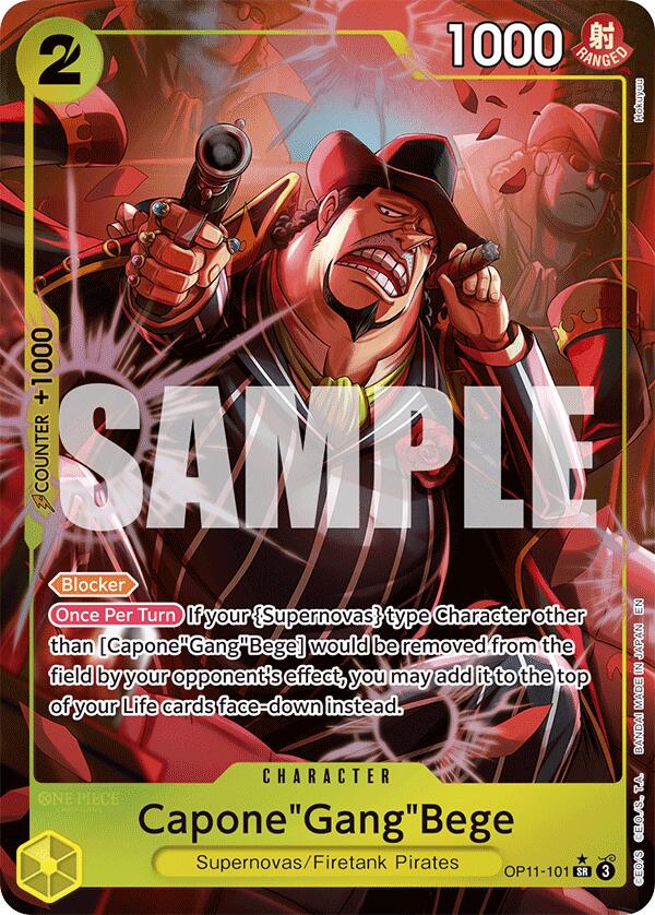 Capone"Gang"Bege (Alternate Art) [A Fist of Divine Speed] | Fandemonia Ltd