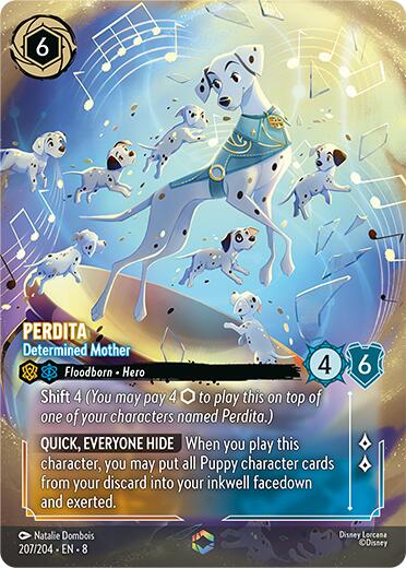 Perdita - Determined Mother (Enchanted) (207/204) [Reign of Jafar] | Fandemonia Ltd