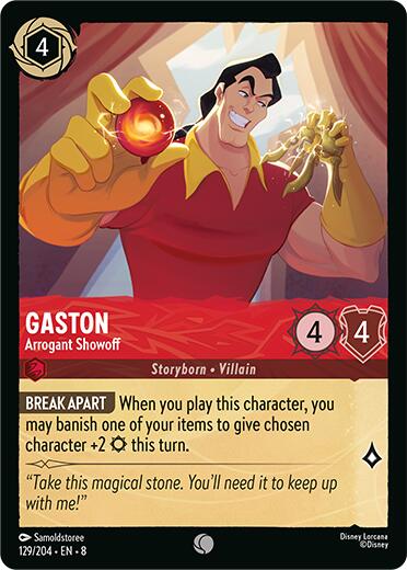 Gaston - Arrogant Showoff (129/204) [Reign of Jafar] | Fandemonia Ltd