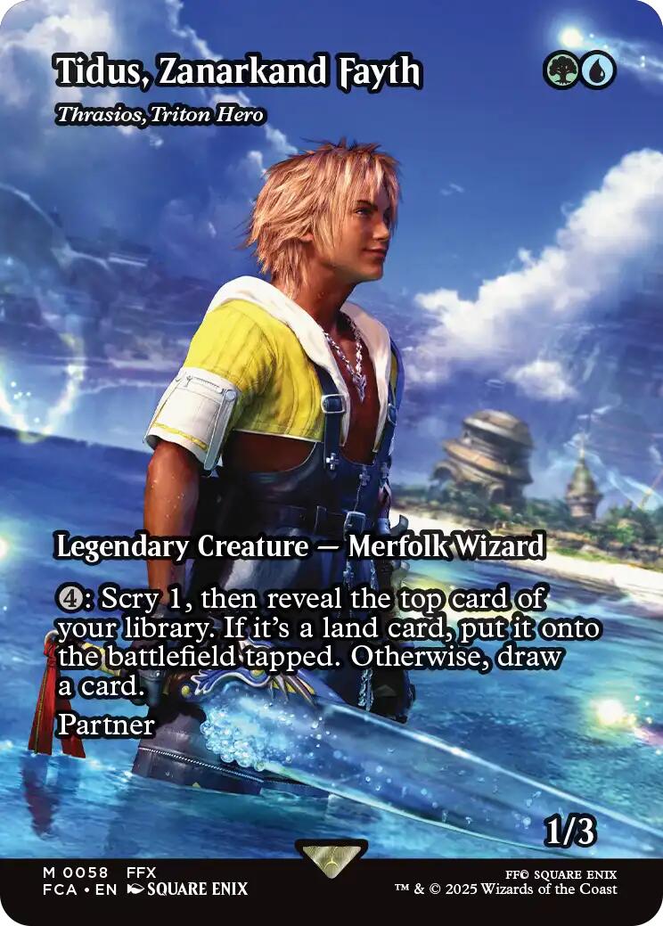 Tidus, Zanarkand Fayth - Thrasios, Triton Hero (Showcase) [FINAL FANTASY : Through the Ages] | Fandemonia Ltd