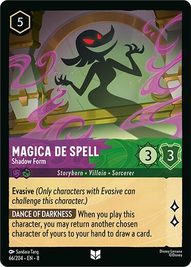 Magica De Spell - Shadow Form (66/204) [Reign of Jafar] | Fandemonia Ltd