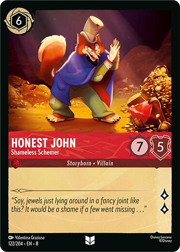Honest John - Shameless Schemer (122/204) [Reign of Jafar] | Fandemonia Ltd