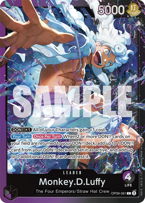Monkey.D.Luffy (OP09-061) [Starter Deck: Purple/Black Monkey.D.Luffy] | Fandemonia Ltd