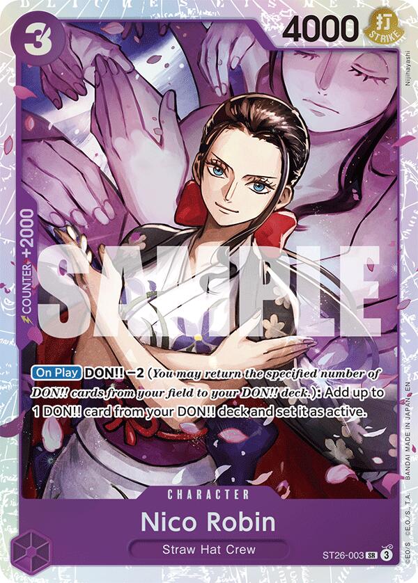 Nico Robin [Starter Deck: Purple/Black Monkey.D.Luffy] | Fandemonia Ltd