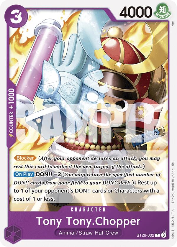 Tony Tony.Chopper [Starter Deck: Purple/Black Monkey.D.Luffy] | Fandemonia Ltd