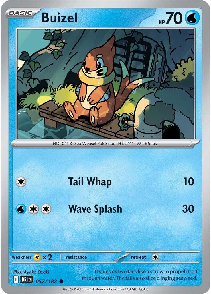 Buizel (057/182) [Scarlet & Violet: Destined Rivals] | Fandemonia Ltd