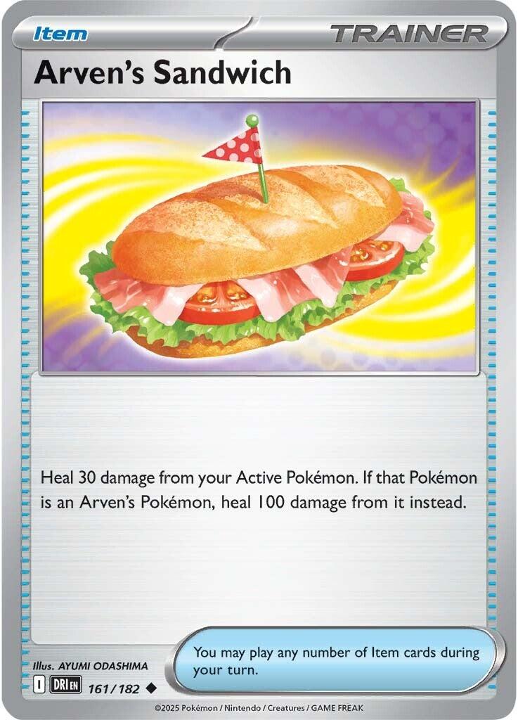 Arven's Sandwich (161/182) [Scarlet & Violet: Destined Rivals] | Fandemonia Ltd