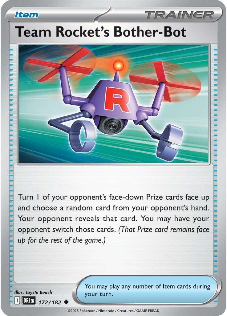 Team Rocket's Bother-Bot (172/182) [Scarlet & Violet: Destined Rivals] | Fandemonia Ltd