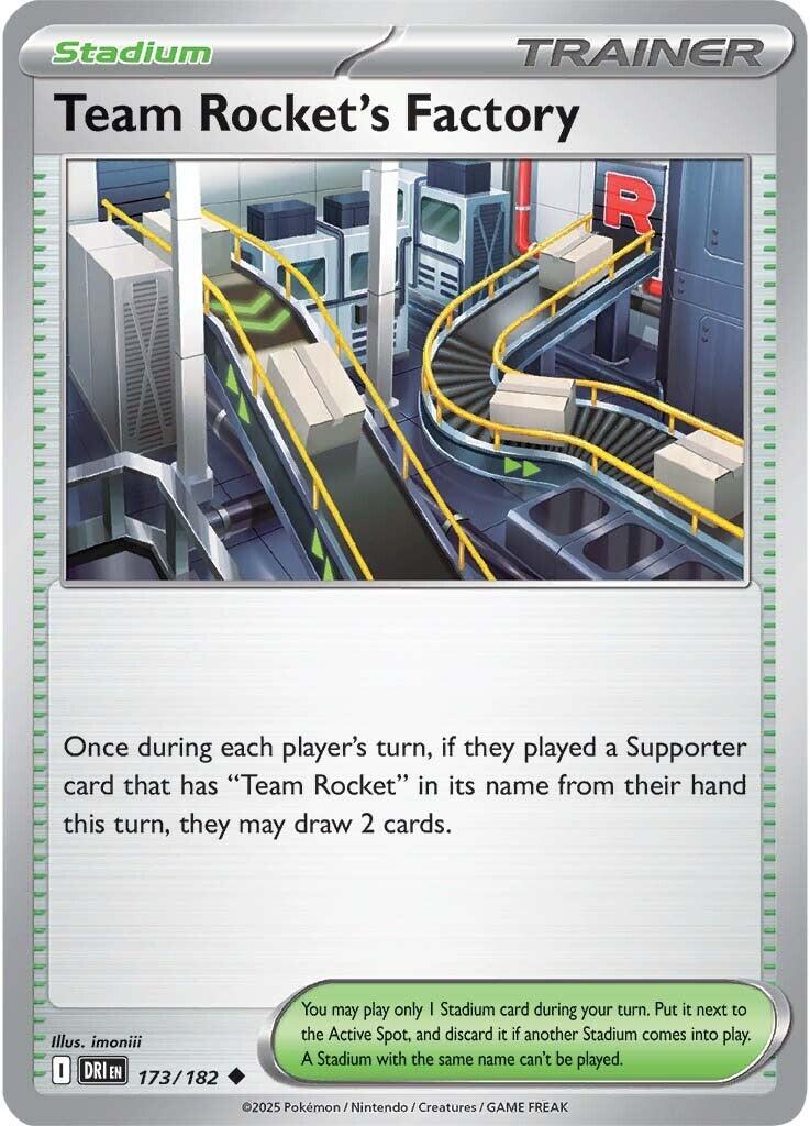 Team Rocket's Factory (173/182) [Scarlet & Violet: Destined Rivals] | Fandemonia Ltd