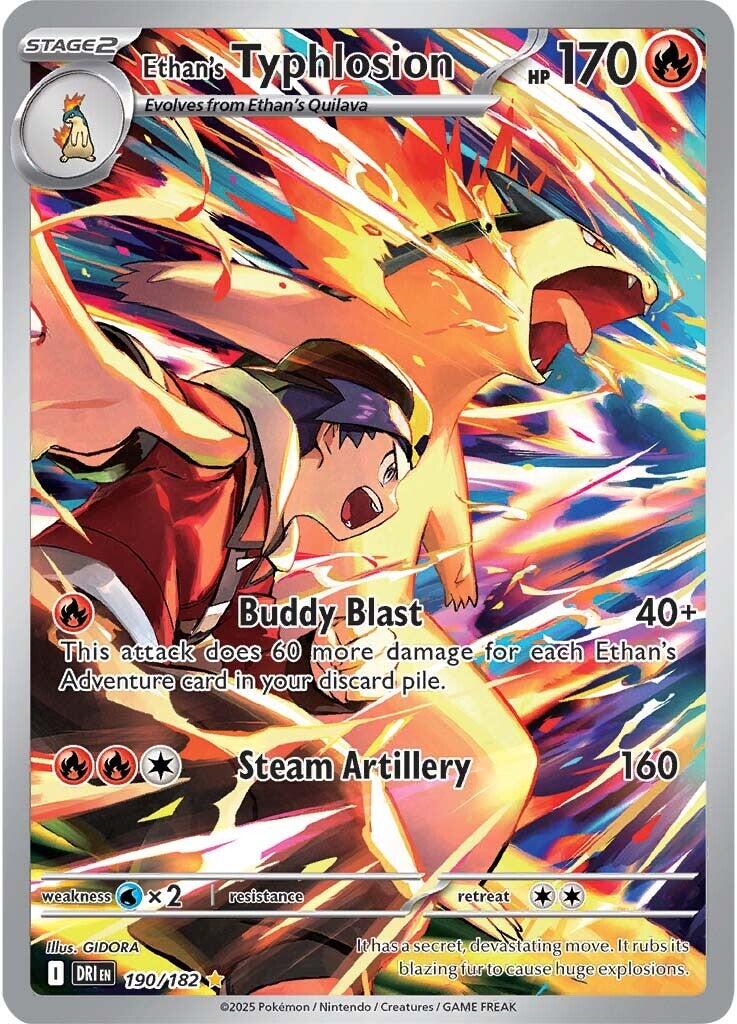Ethan's Typhlosion (190/182) [Scarlet & Violet: Destined Rivals] | Fandemonia Ltd