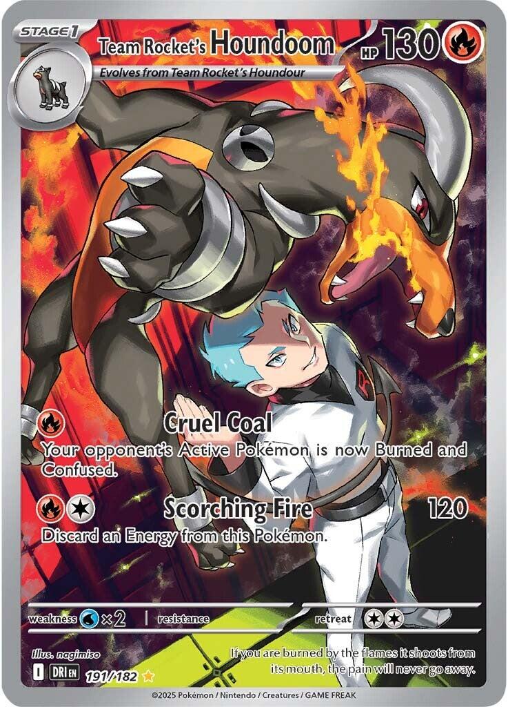 Team Rocket's Houndoom (191/182) [Scarlet & Violet: Destined Rivals] | Fandemonia Ltd