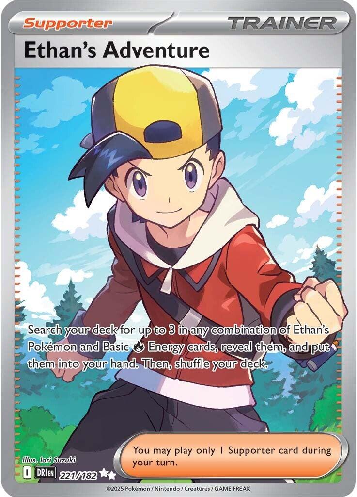 Ethan's Adventure (221/182) [Scarlet & Violet: Destined Rivals] | Fandemonia Ltd