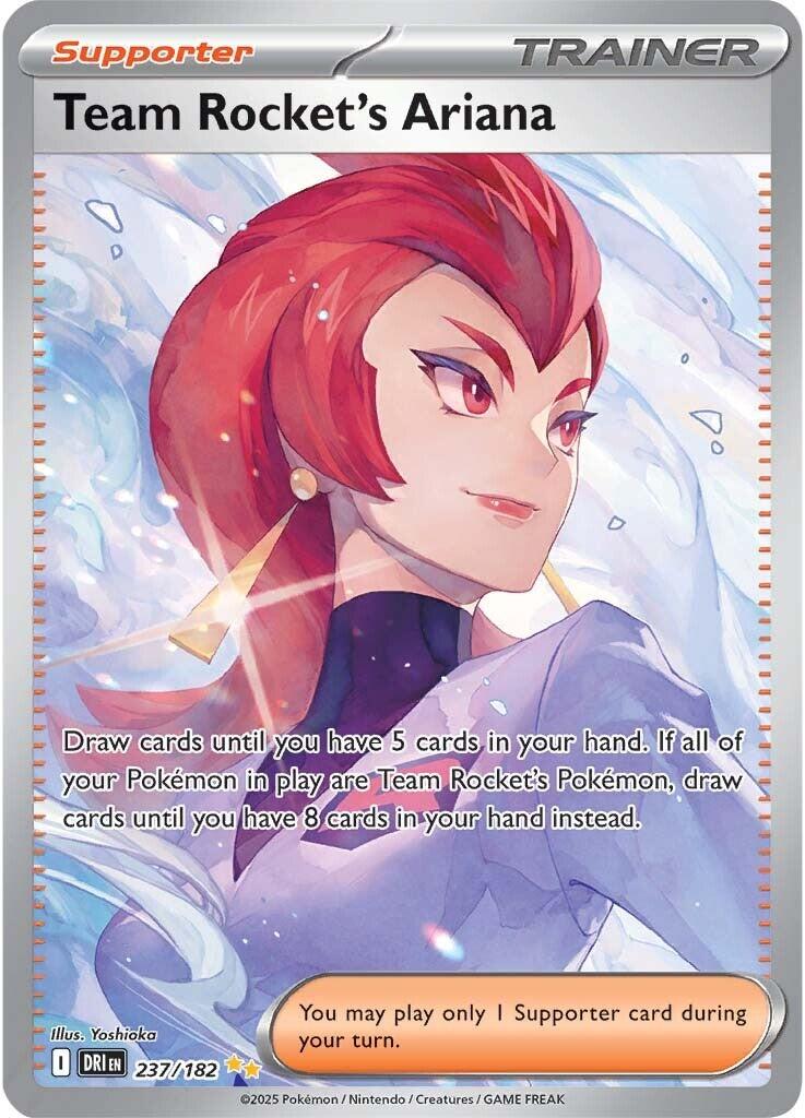 Team Rocket's Ariana (237/182) [Scarlet & Violet: Destined Rivals] | Fandemonia Ltd