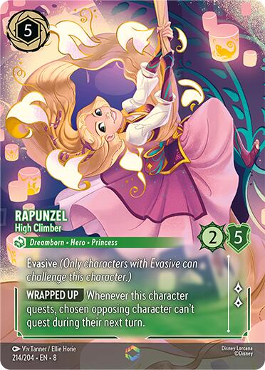Rapunzel - High Climber (Enchanted) (214/204) [Reign of Jafar] | Fandemonia Ltd