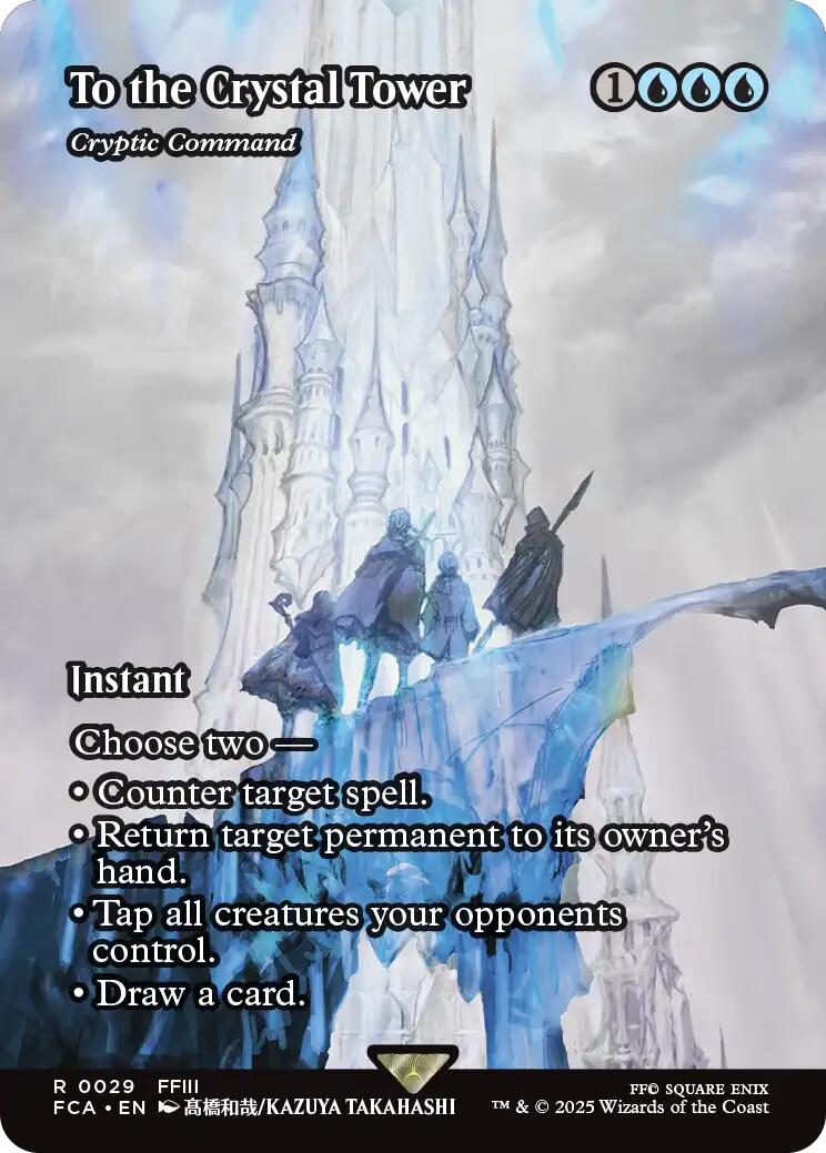 To the Crystal Tower - Cryptic Command (Showcase) [FINAL FANTASY : Through the Ages] | Fandemonia Ltd
