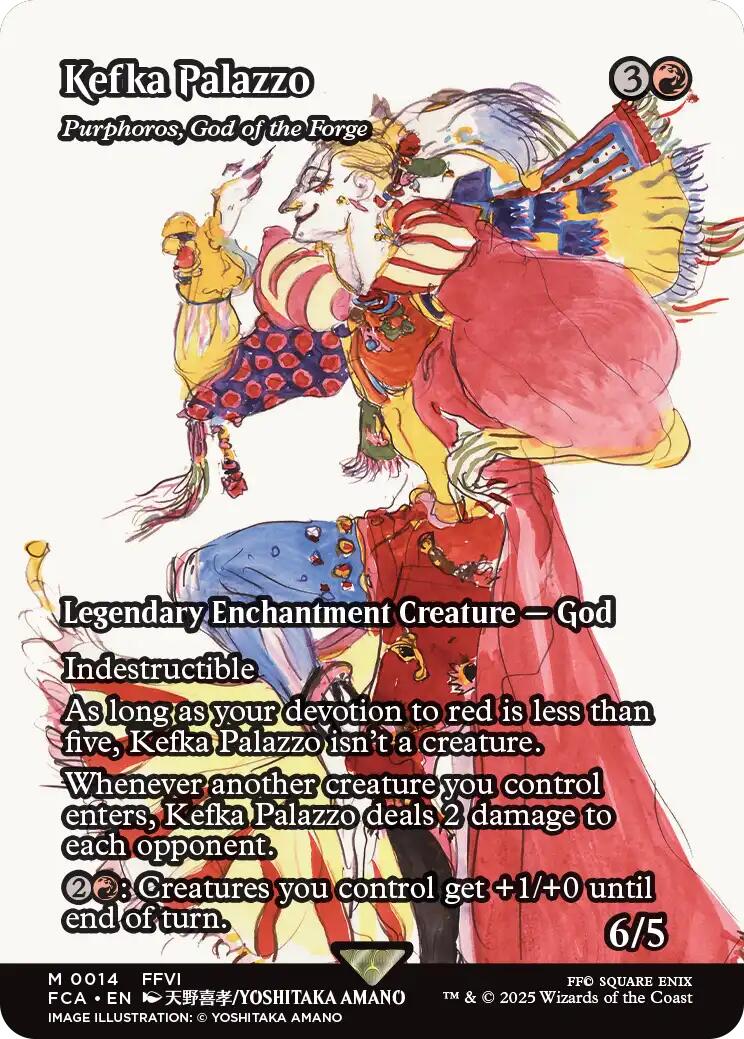Kefka Palazzo - Purphoros, God of the Forge (Showcase) [FINAL FANTASY : Through the Ages] | Fandemonia Ltd