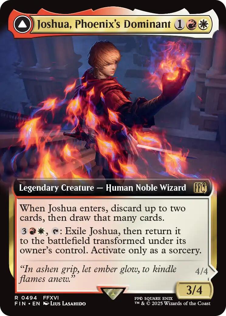 Joshua, Phoenix's Dominant (Extended Art) [FINAL FANTASY] | Fandemonia Ltd