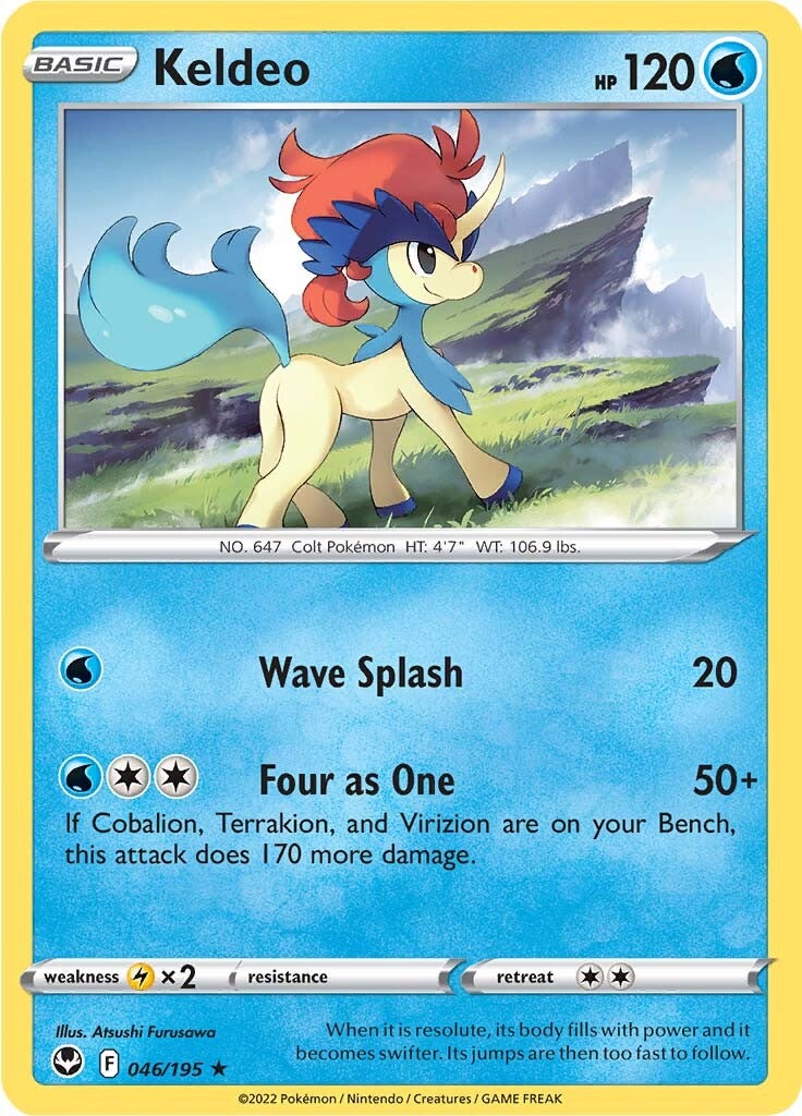 Keldeo (046/195) [Sword & Shield: Silver Tempest] | Fandemonia Ltd