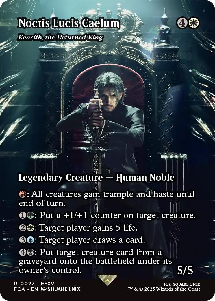 Noctis Lucis Caelum - Kenrith, the Returned King (Showcase) [FINAL FANTASY : Through the Ages] | Fandemonia Ltd