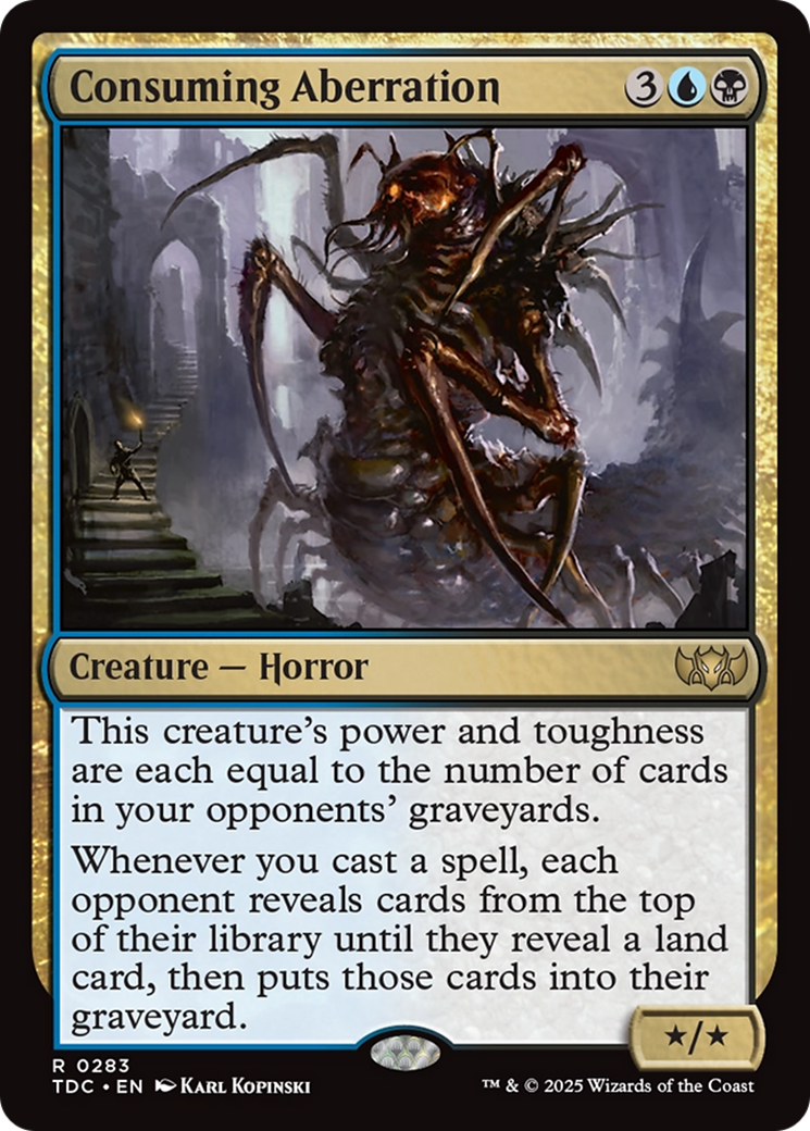 Consuming Aberration [Tarkir: Dragonstorm Commander] | Fandemonia Ltd