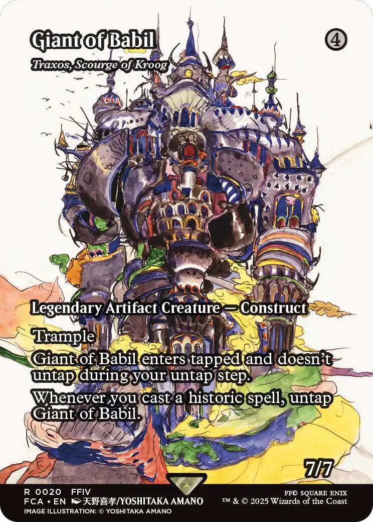 Giant of Babil - Traxos, Scourge of Kroog (Showcase) [FINAL FANTASY : Through the Ages] | Fandemonia Ltd