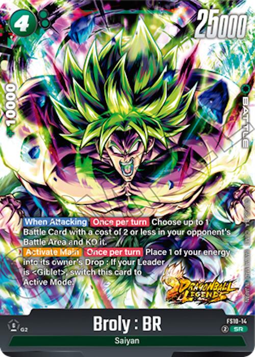 Broly : BR [Starter Deck: Shallot] | Fandemonia Ltd