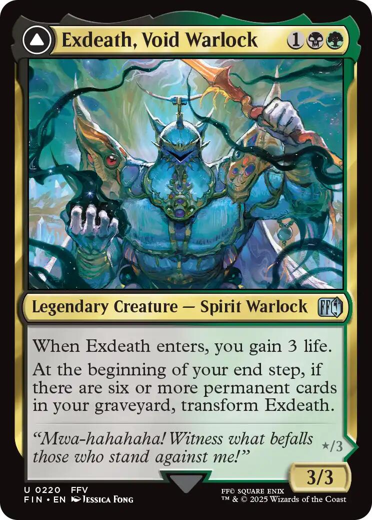 Exdeath, Void Warlock // Neo Exdeath, Dimension's End [FINAL FANTASY] | Fandemonia Ltd