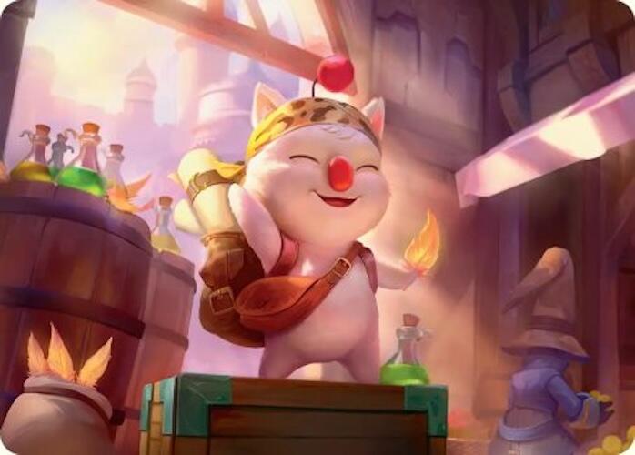 Stiltzkin, Moogle Merchant Art Card [FINAL FANTASY Art Series] | Fandemonia Ltd