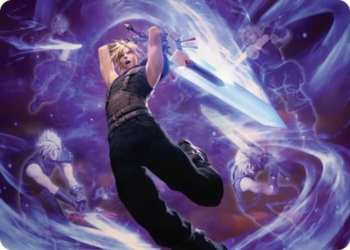 Cloud's Limit Break Art Card [FINAL FANTASY Art Series] | Fandemonia Ltd