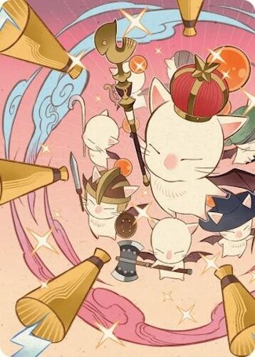 Summon: Good King Mog XII Art Card [FINAL FANTASY Art Series] | Fandemonia Ltd