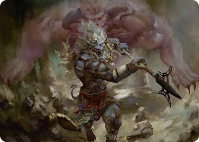 Kimahri, Valiant Guardian Art Card [FINAL FANTASY Art Series] | Fandemonia Ltd