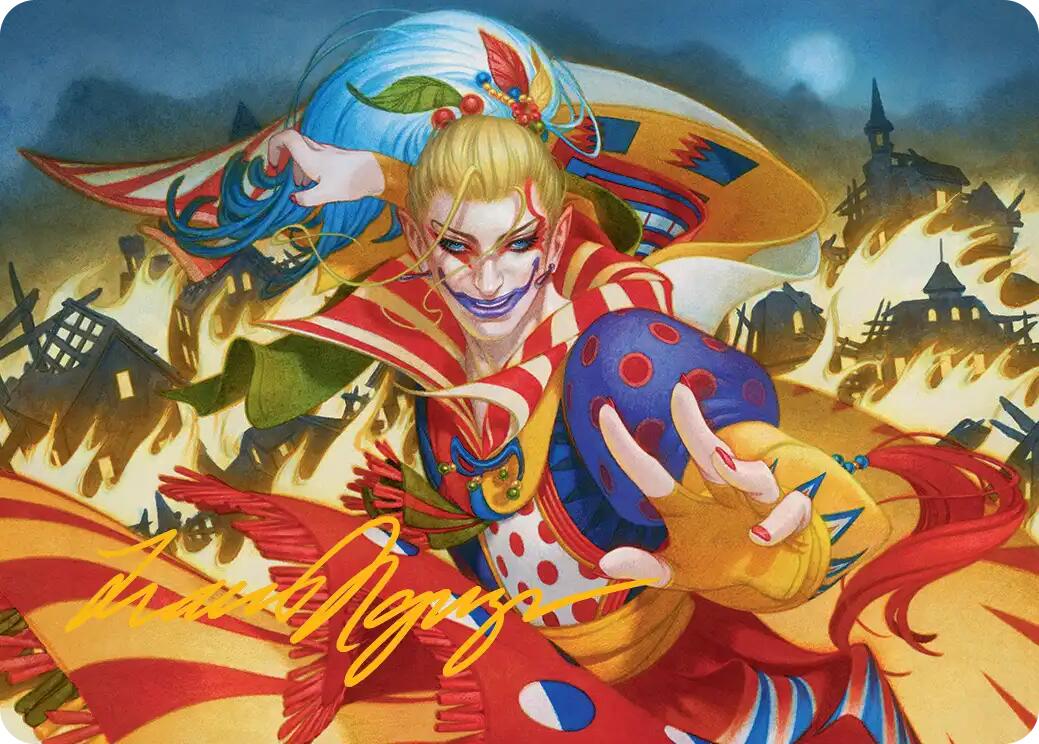 Ruinous Ultimatum Art Card (Gold-Stamped Signature) [FINAL FANTASY Art Series] | Fandemonia Ltd