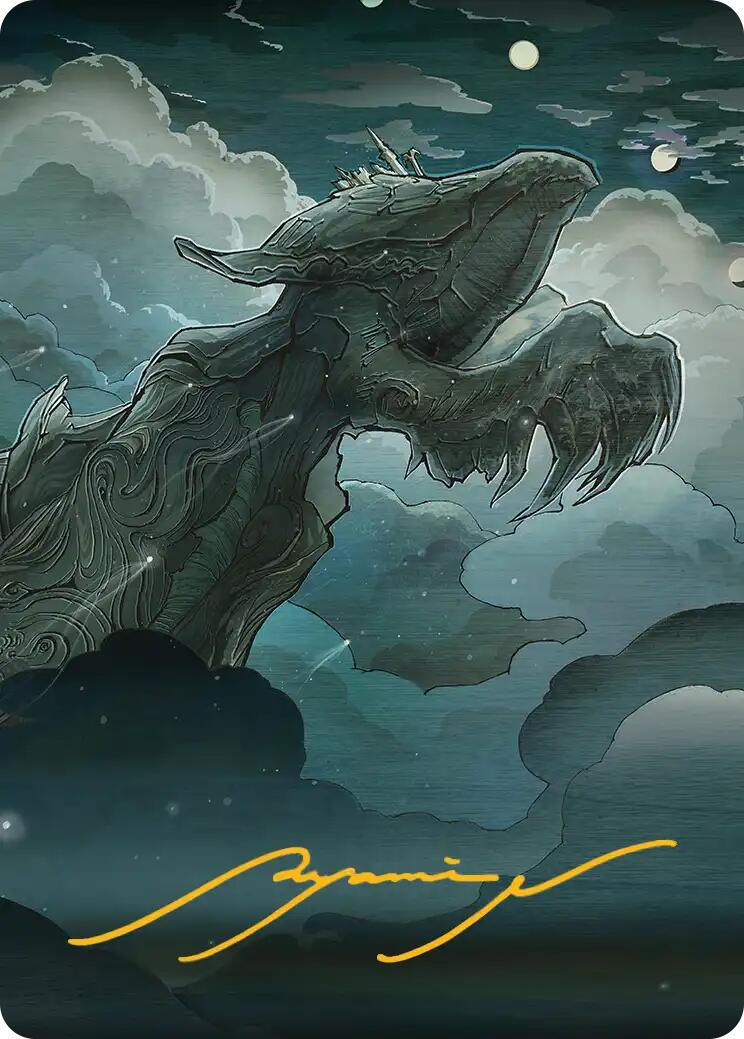 Sin, Spira's Punishment Art Card (Gold-Stamped Signature) [FINAL FANTASY Art Series] | Fandemonia Ltd