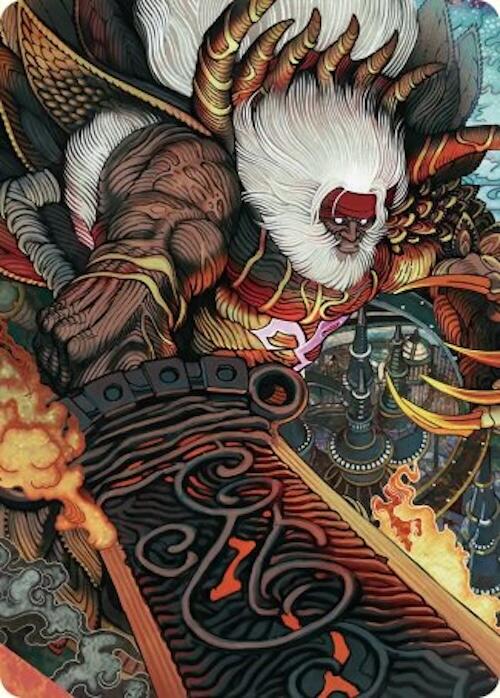 Braska's Final Aeon Art Card [FINAL FANTASY Art Series] | Fandemonia Ltd