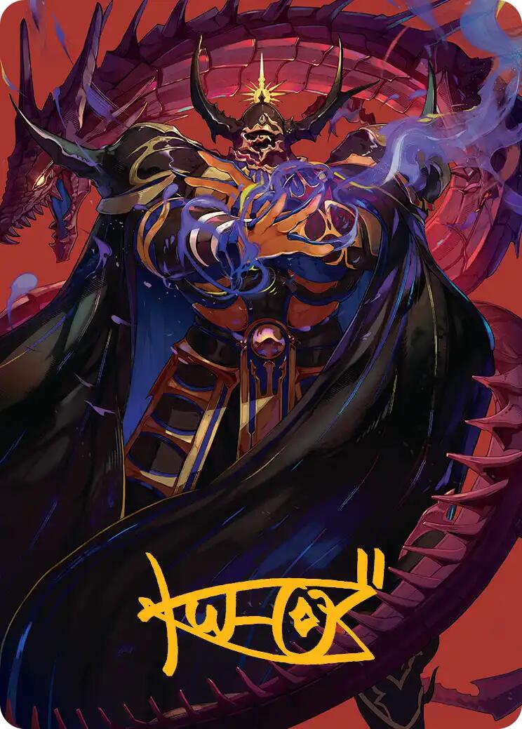 Golbez, Crystal Collector Art Card (Gold-Stamped Signature) [FINAL FANTASY Art Series] | Fandemonia Ltd