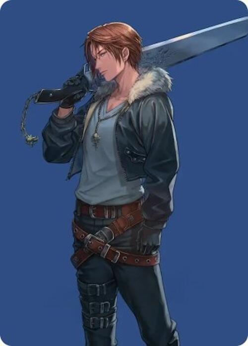 Squall, SeeD Mercenary Art Card [FINAL FANTASY Art Series] | Fandemonia Ltd