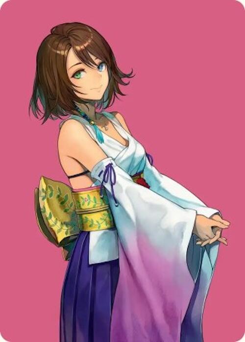 Yuna, Hope of Spira Art Card [FINAL FANTASY Art Series] | Fandemonia Ltd