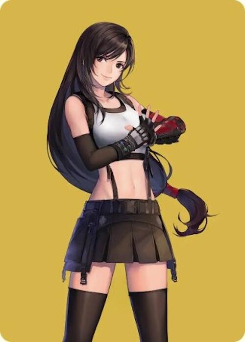 Tifa, Martial Artist Art Card [FINAL FANTASY Art Series] | Fandemonia Ltd