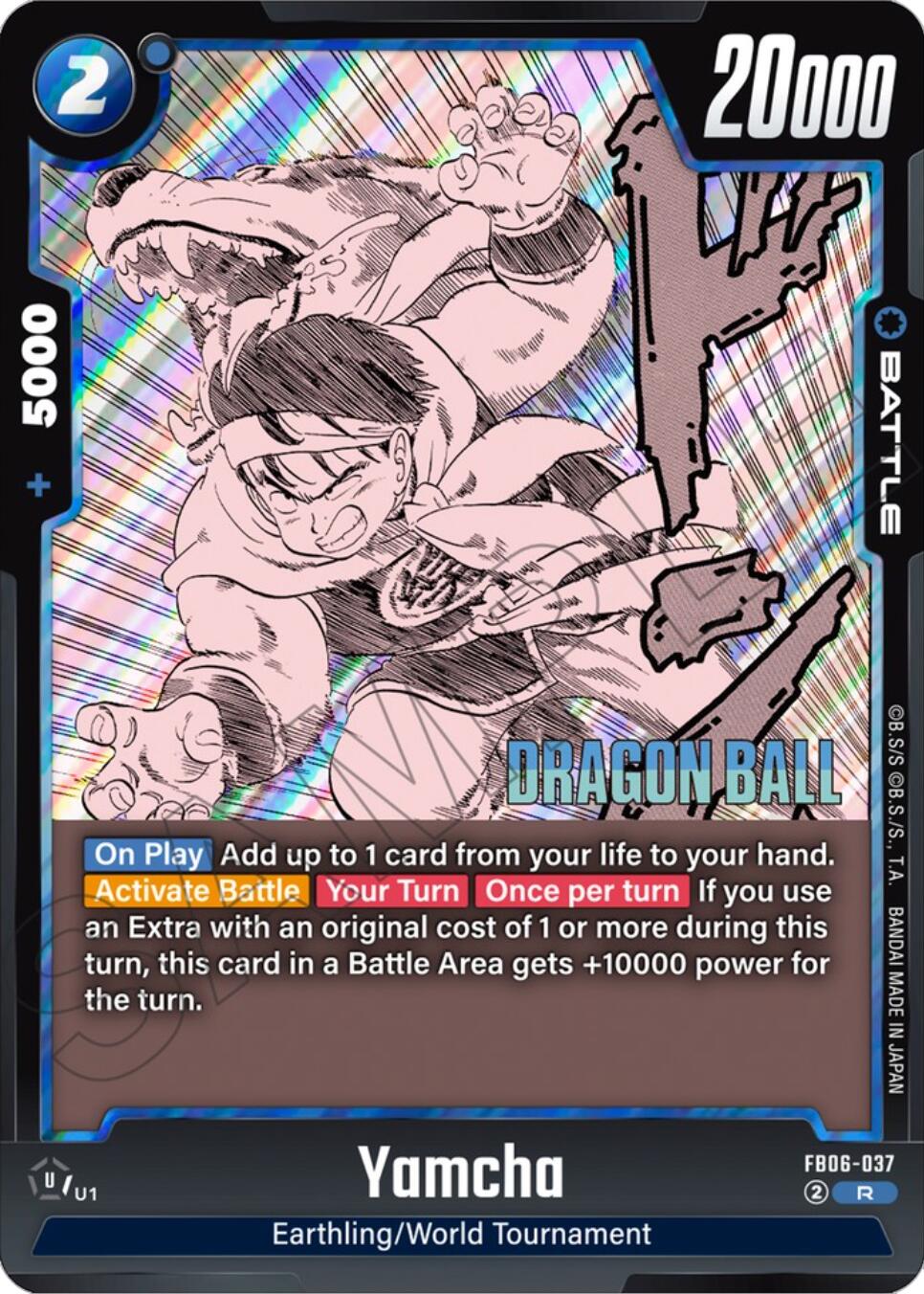 Yamcha [Manga Booster 01] | Fandemonia Ltd