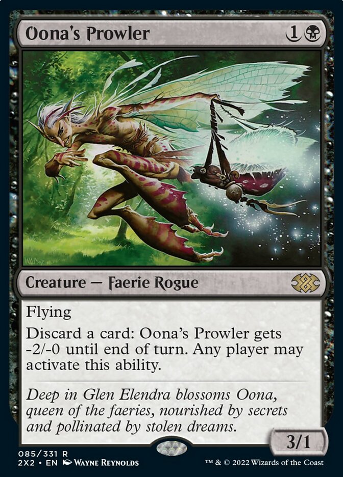 Oona's Prowler [Double Masters 2022] | Fandemonia Ltd