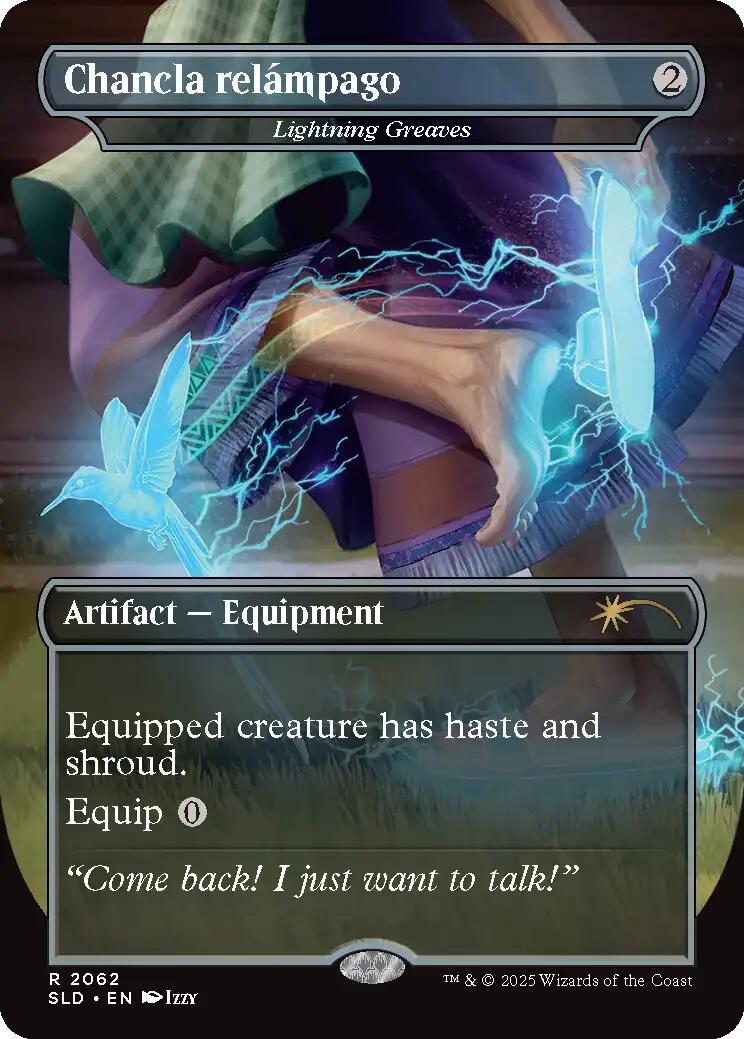 Chancla relampago - Lightning Greaves [Secret Lair Drop Series] | Fandemonia Ltd