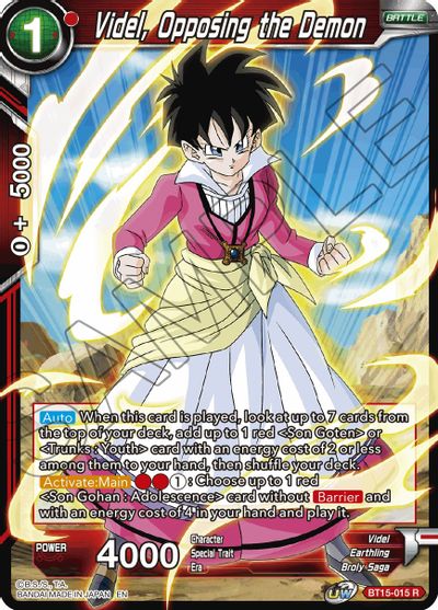 Videl, Opposing the Demon (BT15-015) [Saiyan Showdown] | Fandemonia Ltd