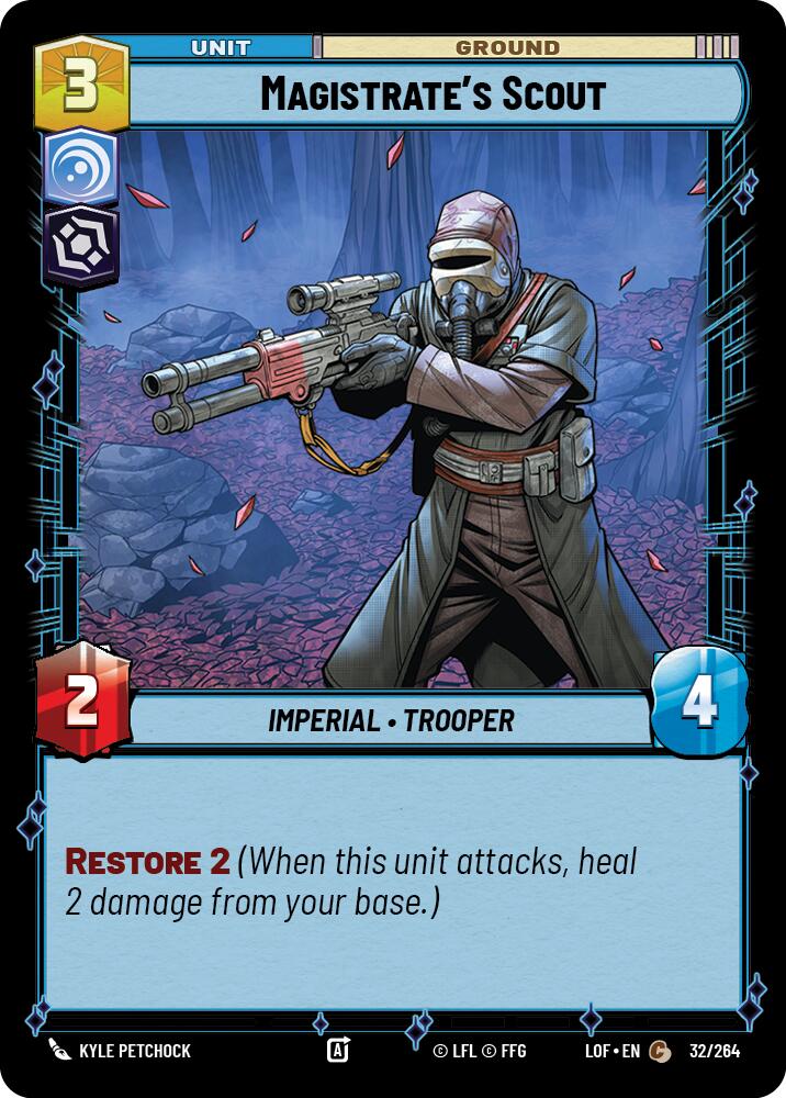 Magistrate's Scout (32/264) (32/264) [Legends of the Force] | Fandemonia Ltd