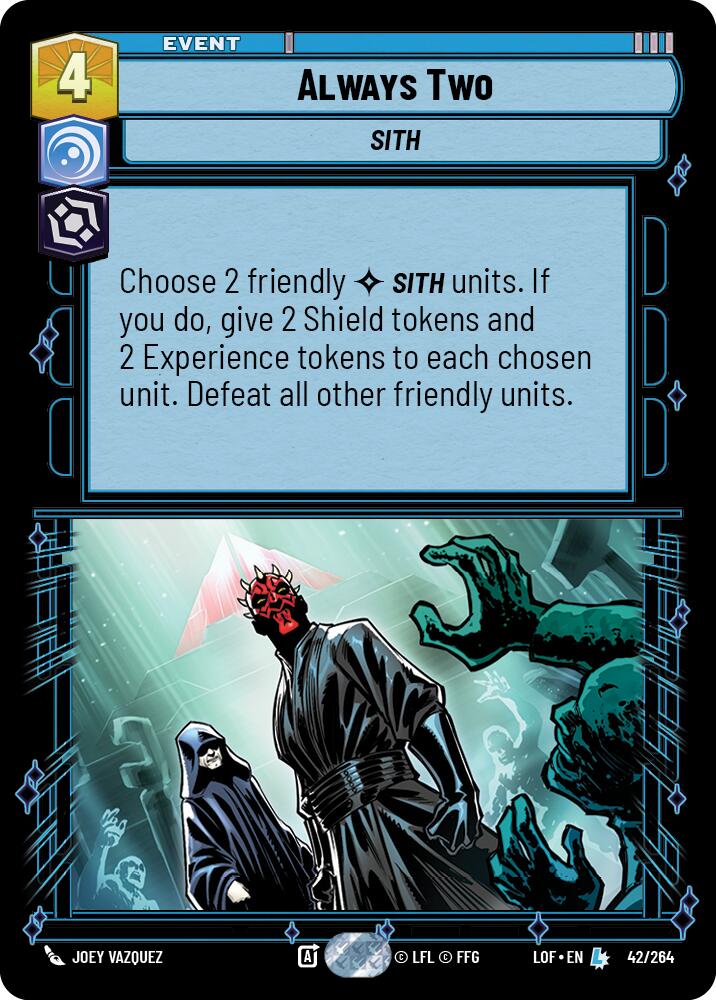 Always Two (42/264) (42/264) [Legends of the Force] | Fandemonia Ltd