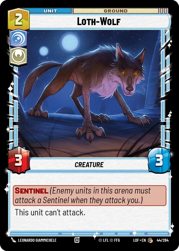 Loth-Wolf (44/264) (44/264) [Legends of the Force] | Fandemonia Ltd