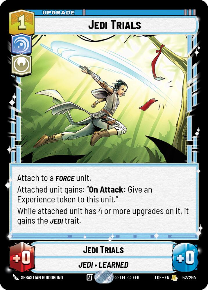 Jedi Trials (52/264) (52/264) [Legends of the Force] | Fandemonia Ltd