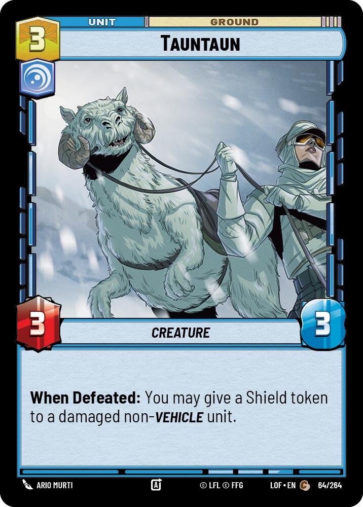 Tauntaun (64/264) (64/264) [Legends of the Force] | Fandemonia Ltd
