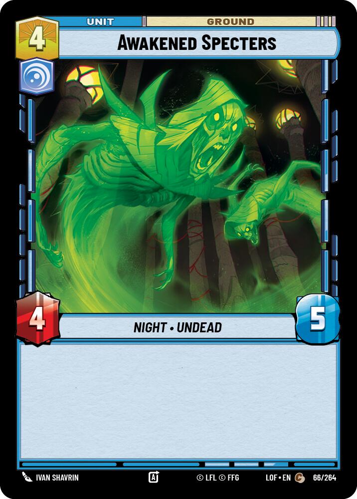 Awakened Specters (66/264) (66/264) [Legends of the Force] | Fandemonia Ltd